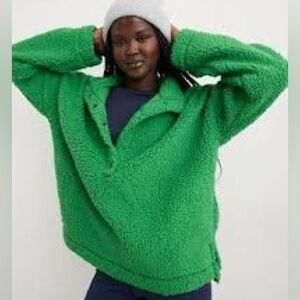 AERIE SHERPA, green size XL